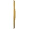 Ekena Millwork Reece Ceiling Medallion (Fits Canopies up to 6 3/4"), Hand-Painted Iridescent Gold, 21"OD x 1 1/4"P CM21REIGS - alternate 2